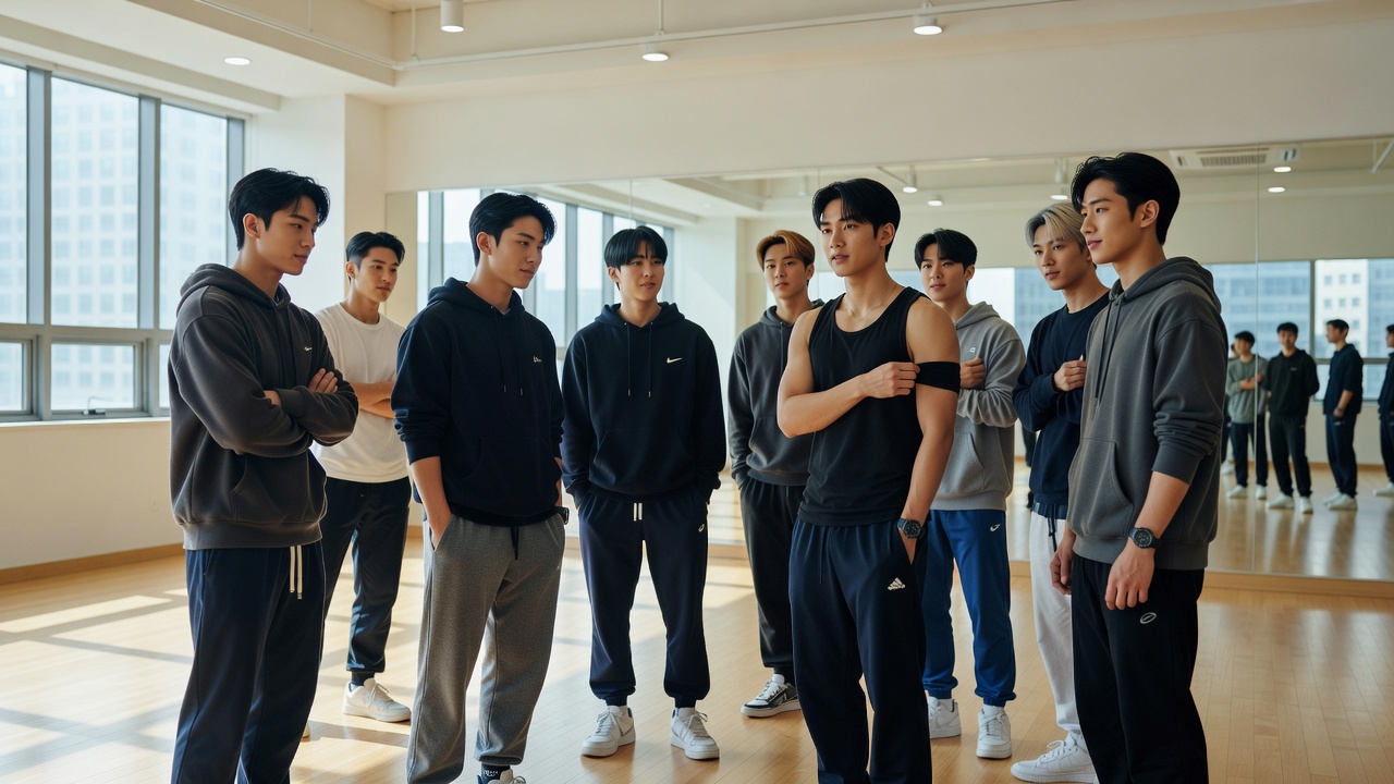 2026 남자 아이돌 데뷔 예정 그룹의 연습 모습